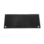 Black Plastic waxed foundation
