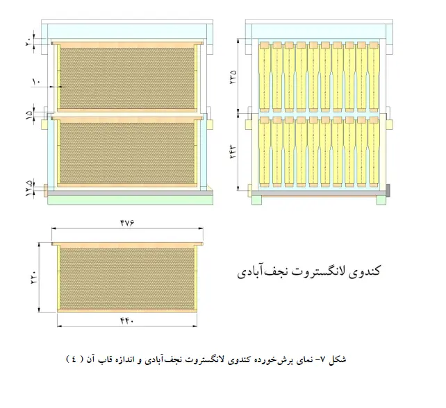 کندوی لانگستروت نجف آبادی
